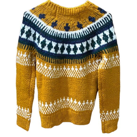 Lucky Brand Wool Blend Bold Fair Isle Sweater - Picture 10 of 16